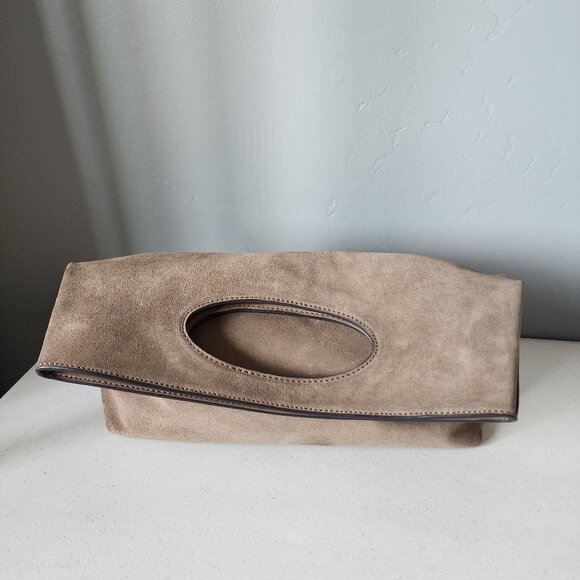 Banana Republic Suede Bag "EUC" - Picture 11 of 16